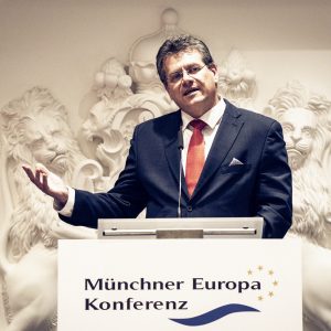 20200213, MSC, Munich Security Conference, Hotel Bayerischer Hof: MEK (Münchner Europakonferenz)Sixth European Dinner of the Munich European, Conference e.V., Dinner, Vier Jahreszeiten.